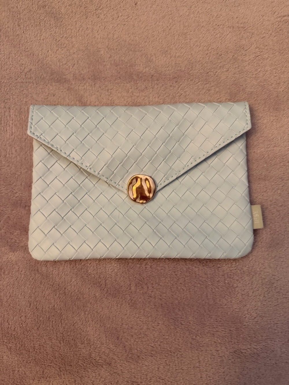 Woven Envelope Make Up Bag